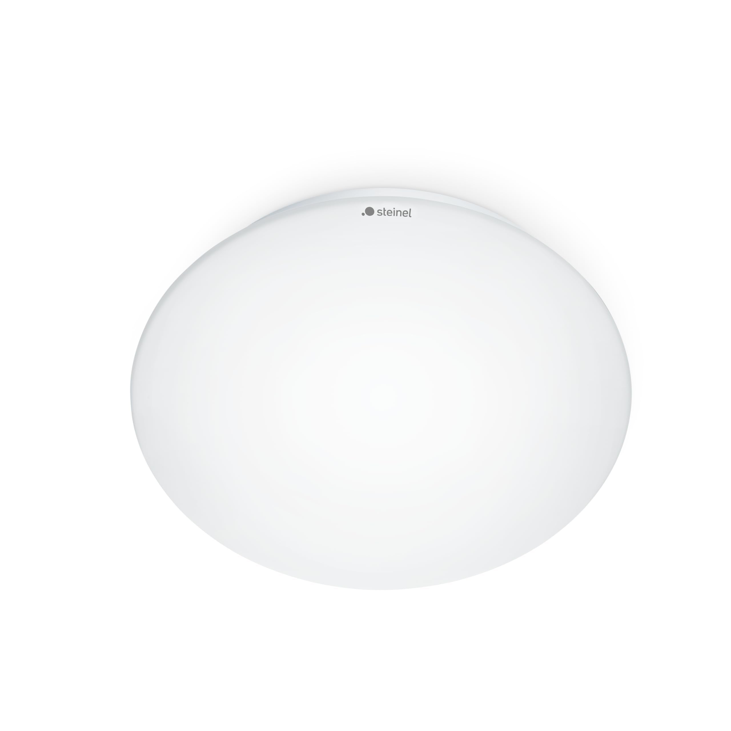 Steinel 738013 RS 16 S Deckenleuchte mit Bewegungsmelder Energiesparlampe, LED E27 60 W Weiß