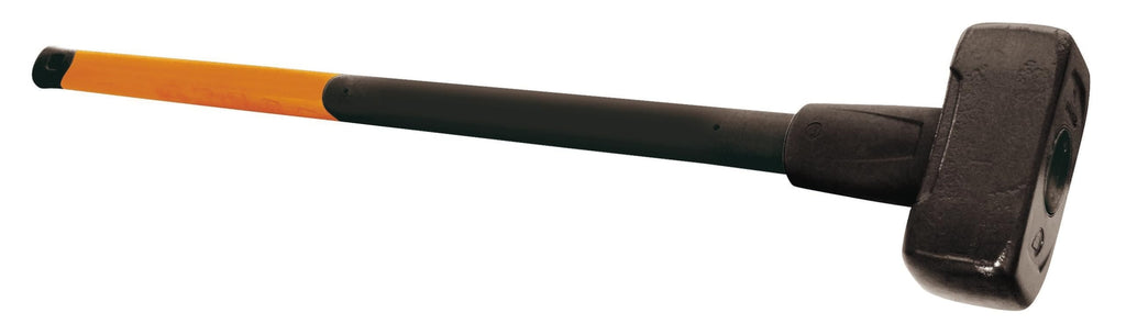 Fiskars Vorschlaghammer, Gewicht: 6,13 kg, Karbonstahl (geschmiedet), Schwarz/Orange, XXL, 1001618