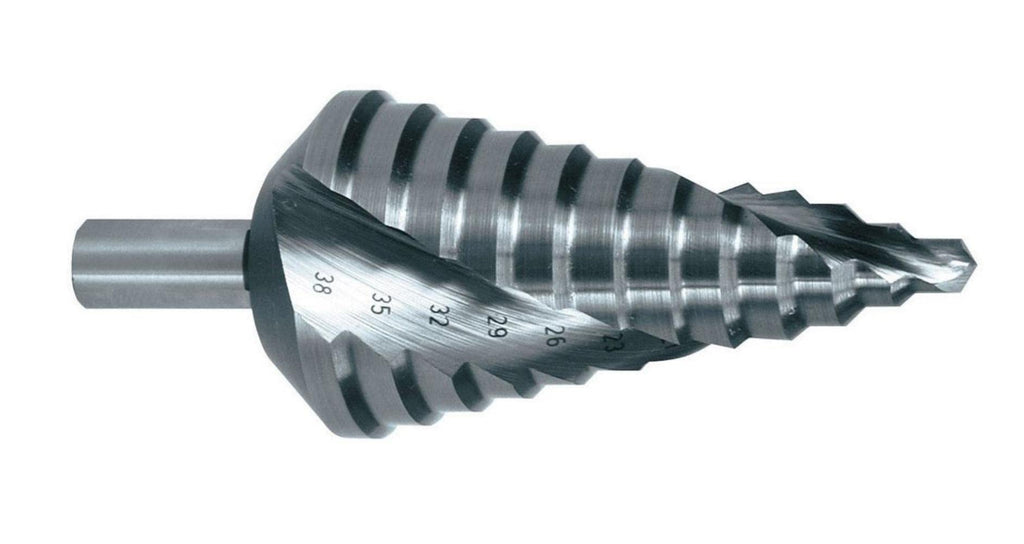 RUKO Stufenbohrer Gr.2 HSS 2 Schneiden Bohrer ø 4.0-30.0 mm