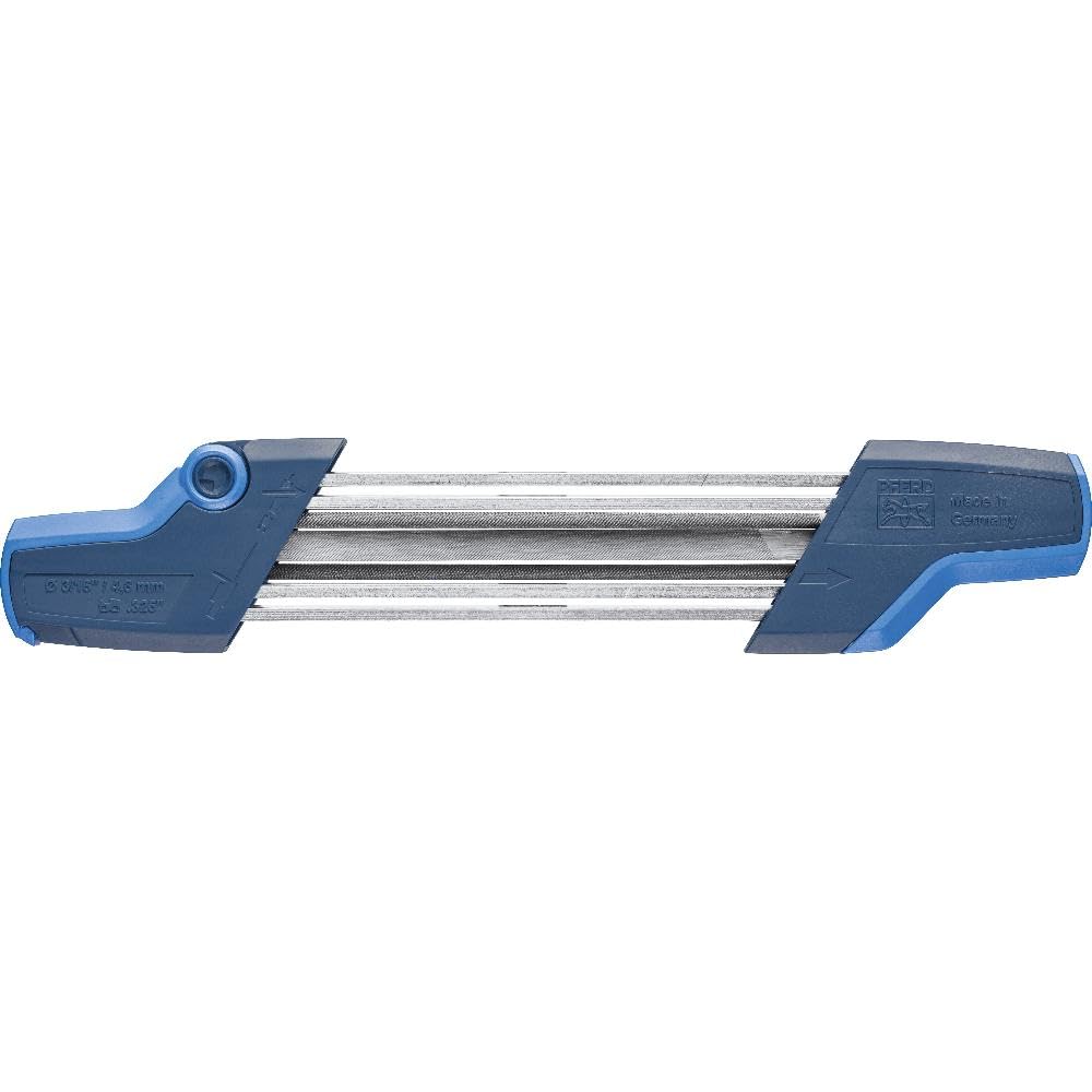 PFERD Tools Kettensägeschärfgerät Chain Sharp CS-X, Feilen-ø 4,8 mm, 11098048 - Sägezahn und Tiefenbegrenzer in einem Arbeitsgang bearbeiten