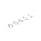 Paulmann Wire Systems Set RoundMac 5x4,5W Weiß mat
