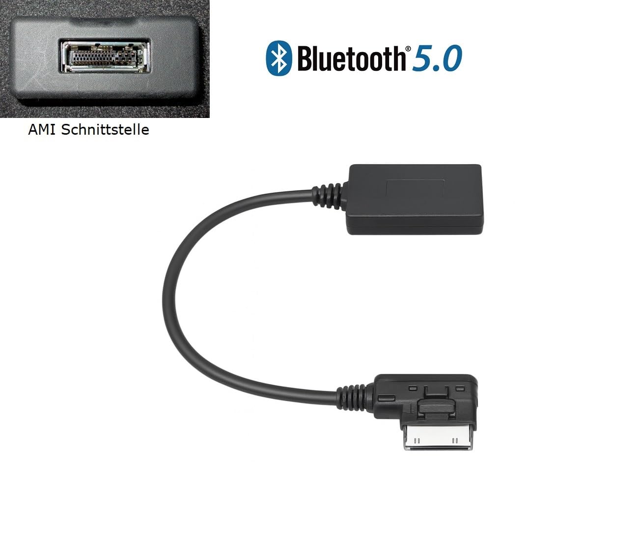 Daniko Bluetooth Aux in Adapter für Mercedes MB AMI Schnittstelle B C CL E S SL ML GL klasse