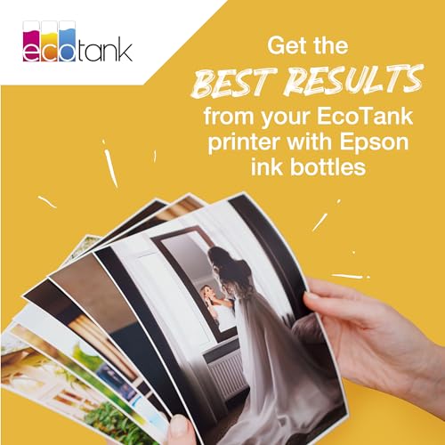 Epson EcoTank 102 Original Tinte in Flaschen, Multipack mit vier Farben