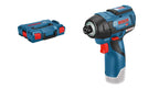 Bosch Professional 12V System Akku Drehschlagschrauber GDR 12V-110 (inkl. Einlage Zubehör, Einlage, L-BOXX, ohne Akku/ Ladegerät)