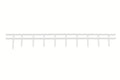 GBC 1132840 SureBinds Bindestrips, A4, 100 Stück, weiß