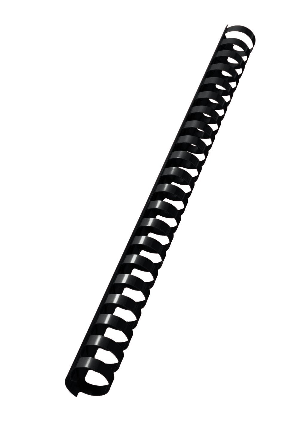 Leitz 10976 Plastikbinderücken, A4, Kunststoff, 19 mm, 180 Blatt, 100 Stück, schwarz