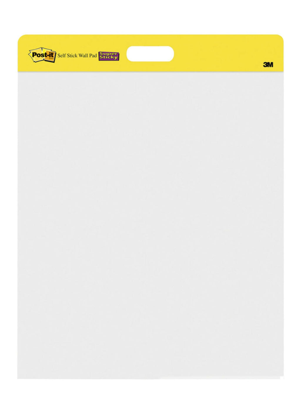 Post-it Super Sticky selbsthaftendes Meeting Chart/Flipchart für Wand-Montage 566, Weiß, 58.4 cm x 50.8 cm, 20 Blatt/Block, 2 Blöcke/Packung, 100% PEFC, SGSCH-PEFC-COC-110078