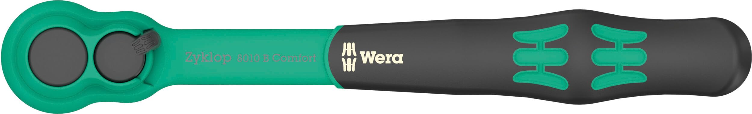 Wera 05005530001 8100 SB 12 Zyklop Comfort Knarrensatz, Umschalthebel, 3/8"-Antrieb, metrisch, 16-teilig