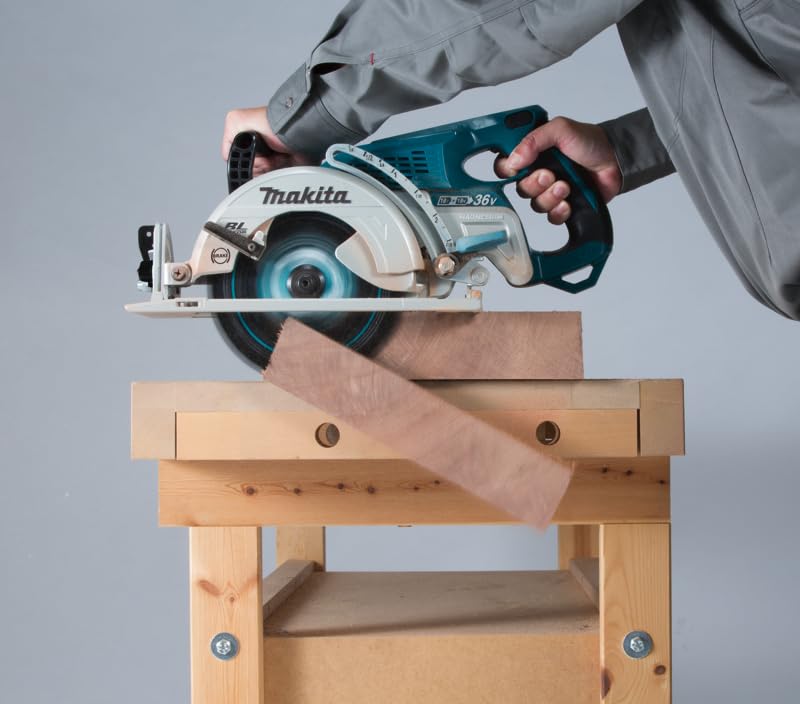Makita DRS780Z Akku-Handkreissäge 2x18 V (ohne Akku, ohne Ladegerät)