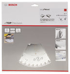BOSCH Kreissägeblatt Top Precision Best für Wood, 250 x 30 x 3,2 mm, 40, 2608642111