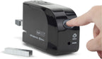 Rapesco 1454 626EL Automatisches USB/Batterie Heftgerät mit 1000 26/6mm Heftklammern, 15 Blatt Heftleistung, Schwarz