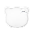 KOALA BABYCARE Babykissen Plagiozephalie, abnehmbar (mit Zwei Kissenbezügen), hilft EIN Plattkopfsyndrom vorzubeugen und zu behandeln. Aus Memory Foam - Weiß - Registriertes Design KBC®
