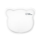 KOALA BABYCARE Babykissen Plagiozephalie, abnehmbar (mit Zwei Kissenbezügen), hilft EIN Plattkopfsyndrom vorzubeugen und zu behandeln. Aus Memory Foam - Weiß - Registriertes Design KBC®