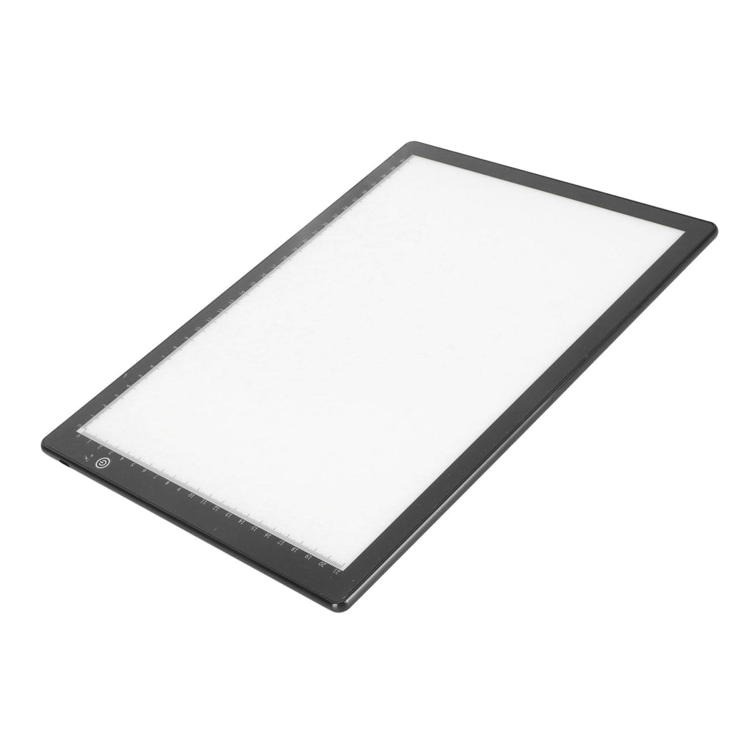 Dia Viewer Leuchtkasten Zum Scannen von Dias und Filmnegativen, Ultradünner Scanner mit Optischer Auflage und 3 Helligkeitsstufen, Stromversorgung über USB. Schwarz
