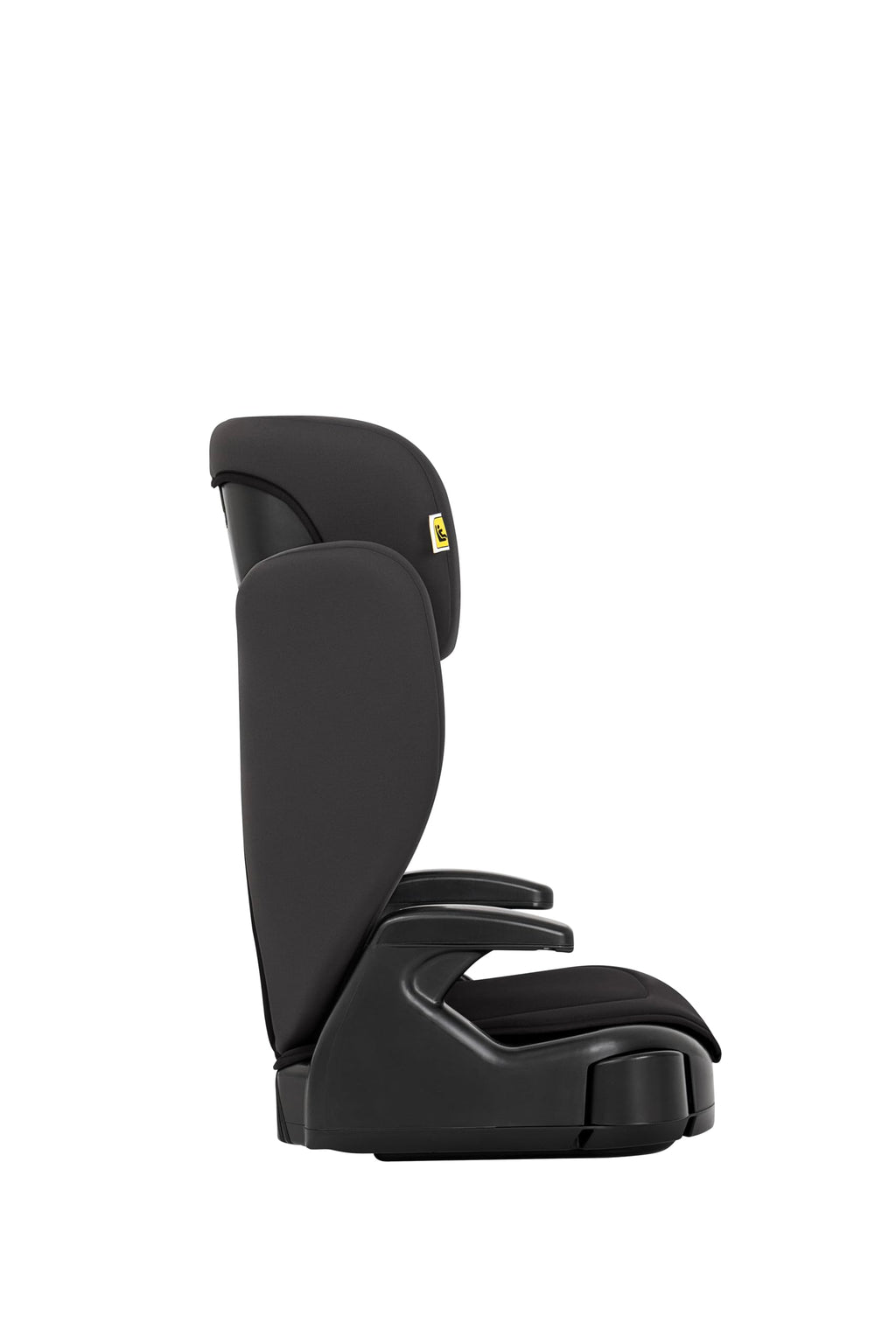 Graco Junior Maxi™ i-Size R129 Kindersitz, ca. 3,5 bis 12 Jahre (100 bis 150 cm), Kindersitzerhöhung, Armlehnen und Kopfstütze höhenverstellbar, leicht, mit Getränkehalter, schwarz, Midnight