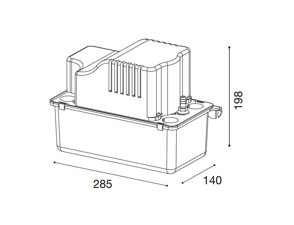 Kondensatpumpe Neotech 360 Heizung Kondensat Pumpe Kondenswasser
