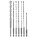 Bosch 7-tlg. Sechskantschaft Hammerbohrer Steinbohrer Set LBHXS7U