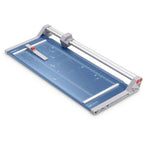 Dahle 554 Papierschneider (bis DIN A2, 20 Blatt Schneidleistung, 2 mm Schnitthöhe) blau