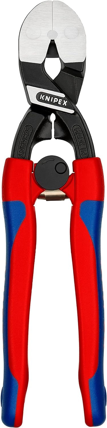KNIPEX Kraft-Bündigschneider für Weichmetall und Kunststoff mit schlanken Mehrkomponenten-Hüllen 200 mm, 72 62 200