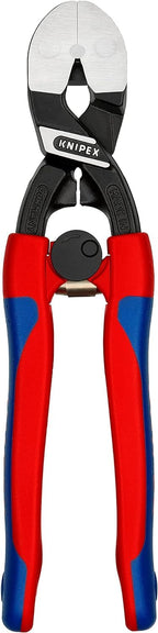 KNIPEX Kraft-Bündigschneider für Weichmetall und Kunststoff mit schlanken Mehrkomponenten-Hüllen 200 mm, 72 62 200