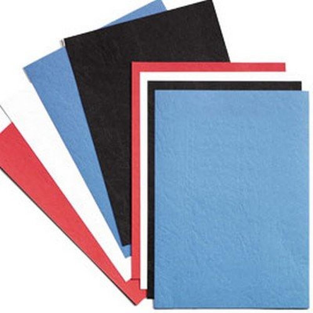 LeatherGrain Umschlagmaterial, A4, 100 Stück, dunkelgrün