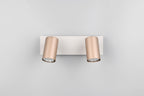 Trio Leuchten Spotbalken Marley 802400265, Metall Coffee/Warm Grey, exkl. 2x GU10