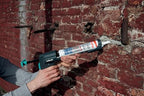 wolfcraft MG 600 PRO mechanische Kartuschenpresse 4356000 I Kartuschenpistole in Profi-Ausführung mit besonders hohem Anpressdruck I Für 310 ml Kartuschen geeignet