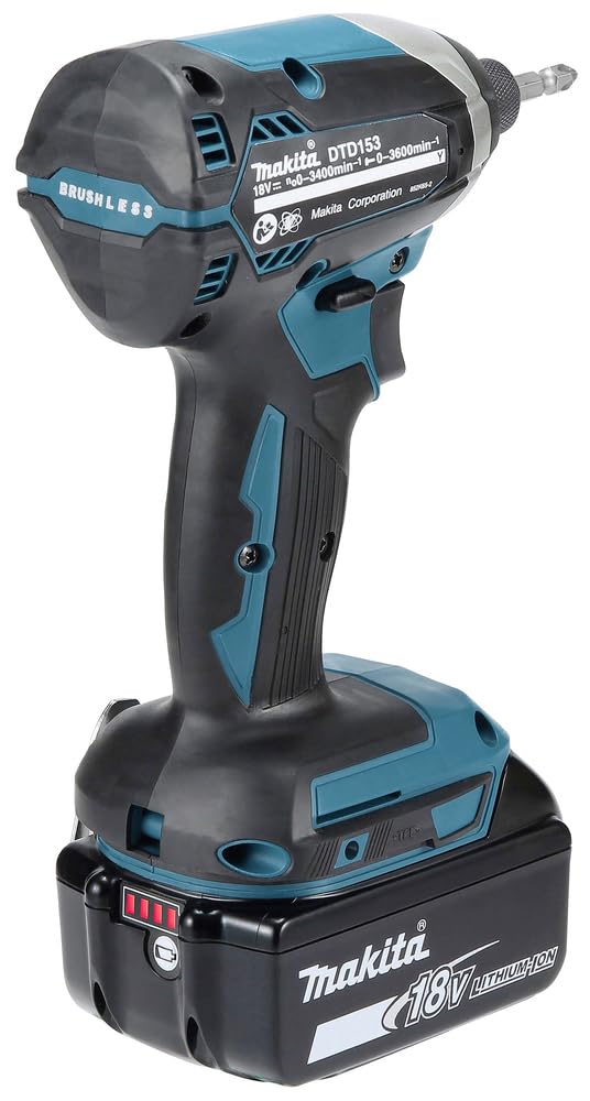 Makita Akkus und Ladegerät im Makpac, 1 Stück, DTD153RTJ