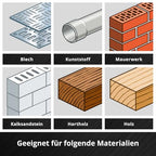 Original Einhell XL-CASE 95-tlg. Bit- und Bohrer-Set (Bits, diverse Bohrer, Schnellwechselbithalter, Steckschlüssel, Senker, Bohrstopper, Stiftschlüssel inkl. Aufbewahrungsbox)