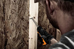 Fiskars Pro Kompakte Klappsäge, Inkl. 2 Sägeblättern, Sägeblattlänge: 15 cm, 13 TPI und 24 TPI, Schwarz/Orange, PowerTooth, 1062934