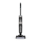 Rowenta X-Clean 4 kabelloser Nass-und Trockenstaubsauger, Selbstreinigungsfunktion, 50min Laufzeit, automatische Schmutzerkennung, Nasssauger mit smartem LED Display, für alle Hartböden, grau GZ5036WO