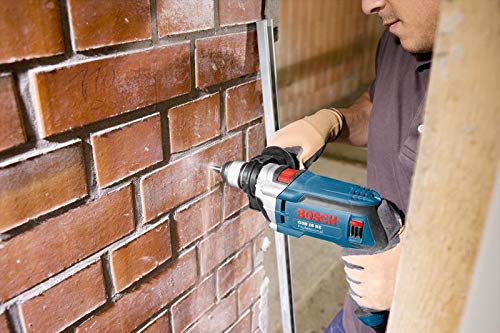 Bosch Professional Schlagbohrmaschine GSB 16 RE (inkl. Schnellspannbohrfutter 13mm, Tiefenanschlag 210mm, Zusatzhandgriff, Handwerkoffer)