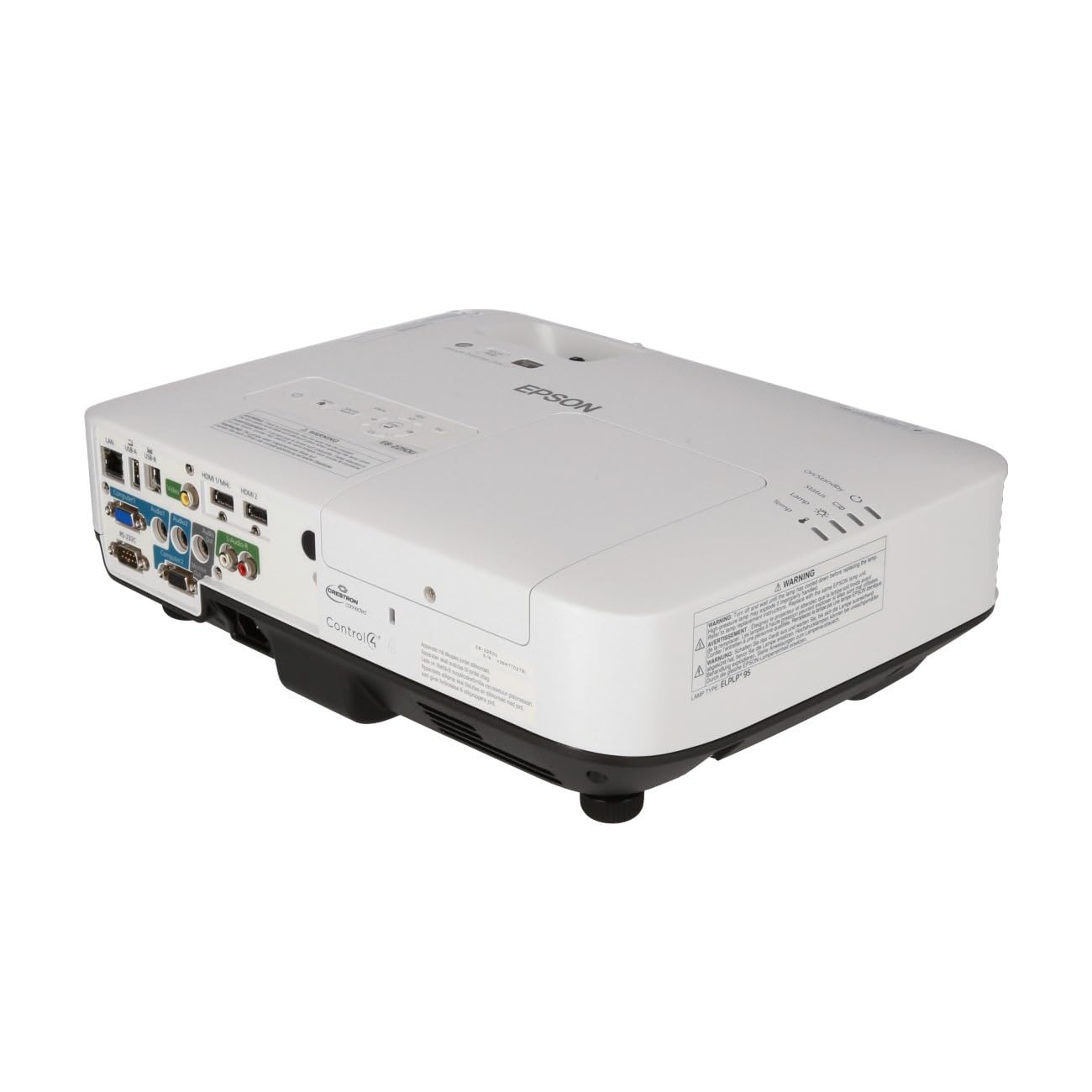 Epson EB-2250U 3LCD WUXGA Installationsprojektor 1920x1200 16:10 5000 Lumen 15000:1 Kontrast 10W Lautsprecher