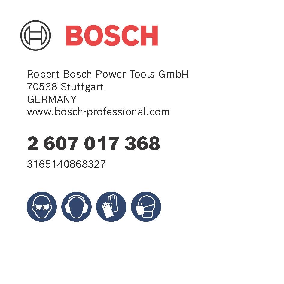 Bosch Professional 4tlg. Meißel Set SDS max (Zubehör Abbruchhammer)