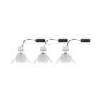 Paulmann 93415 Einbauleuchte LED Cymbal 3x6,8W Weiß matt blendfrei dimmbar