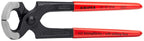 KNIPEX Hammerzange auf SB-Karte mit Kunststoff überzogen 210 mm, 51 01 210 SB