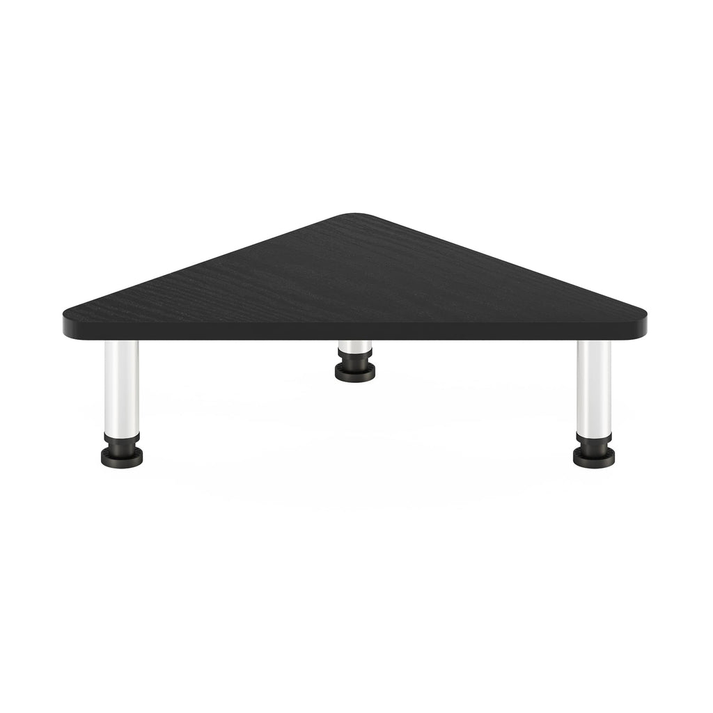 Furinno Turn-n-Tube Eckmonitor Riser Ständer, Americano, Edelstahlrohre, 49.8 (Breite) x 11.7 (Höhe) x 26.9 (Tiefe) cm