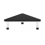 Furinno Turn-n-Tube Eckmonitor Riser Ständer, Americano, Edelstahlrohre, 49.8 (Breite) x 11.7 (Höhe) x 26.9 (Tiefe) cm