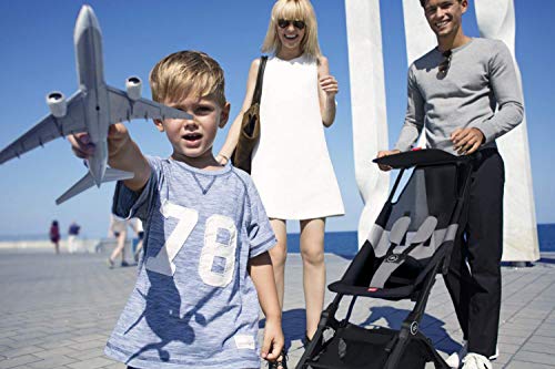 gb Gold Buggy Pockit Air All Terrain, Ultrakompakt, 0-22 kg, Ab Geburt bis ca. 4 Jahre, Velvet Black