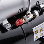 Fengda FD-186 Airbrush Kompressor mit Lufttank/Mächtig Luftstrom und Luftdruck/Druckbehälter/ 4 bar/Auto Stop
