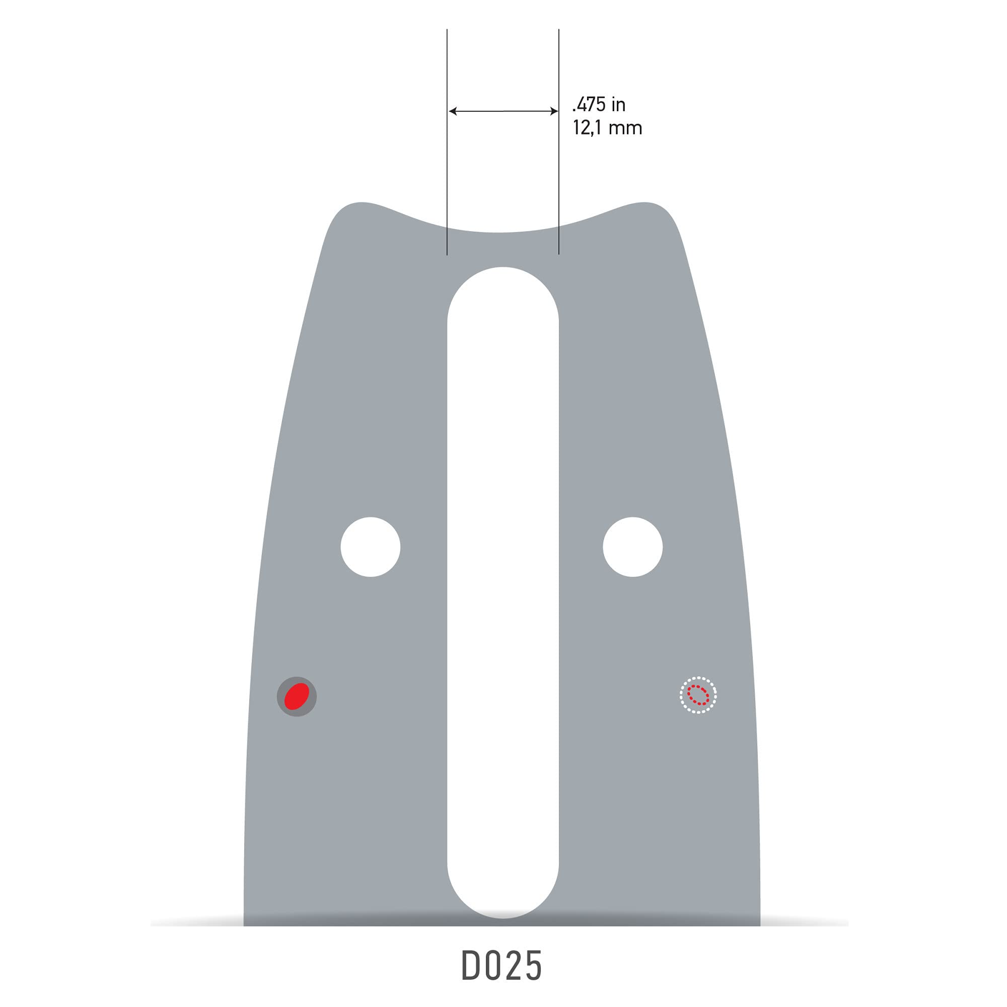 Oregon 183SFHD025 Führungsschiene Pro-AM 45cm 3/8'' 1,6mm