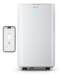 Pro Breeze OmniDry Luftentfeuchter mit App & WLAN, 12L in 24h Entfeuchtungsleistung - Luftentfeuchter elektrisch mit Wäschemodus, Feuchtigkeitssensor, Timer - Gegen Schimmel - Entfeuchter für bis 25m²