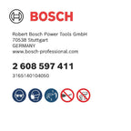 Bosch 1x PRO Wood HSS Installationsbohrer (für Hartholz, Sandwich-Metall, Ø 20,00 mm, Professional Zubehör Bohrmaschine/Schrauber, Bohrhammer)
