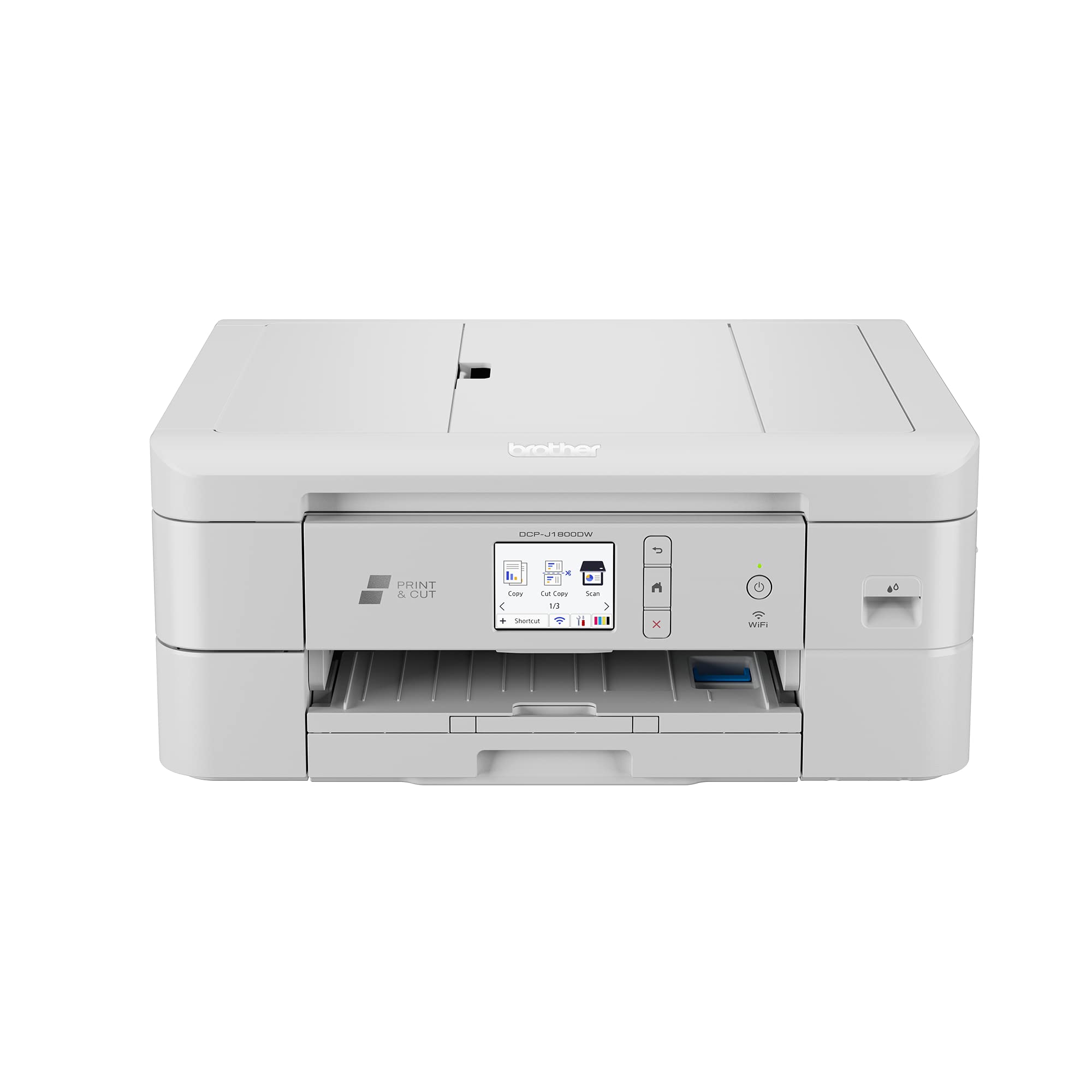 Brother DCP-J1800DW 3-in-1 Tinten-Multifunktionsgerät (Drucken, Scannen, Kopieren) Weiss