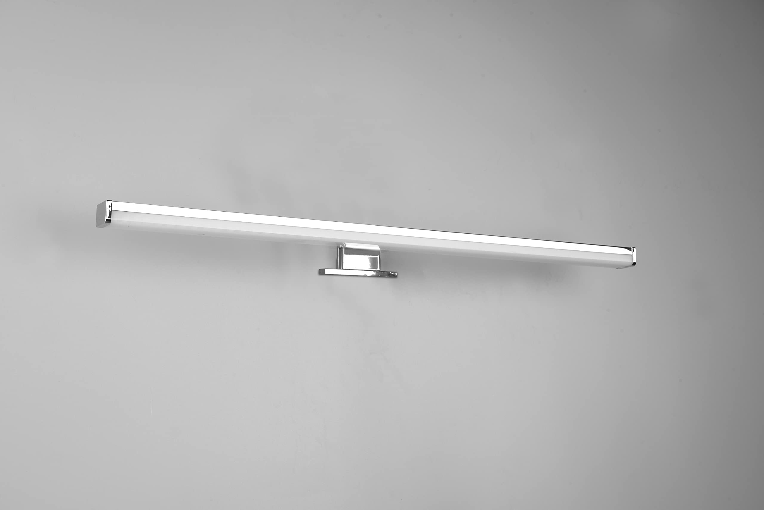 Trio Leuchten LED Bad Wandleuchte Lino 284116006, Kunststoff Chrom, inklusiv 11.5 Watt LED