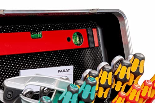 Parat Werkzeugkoffer CLASSIC KingSize Roll neo Safe CP-7 (Größe XL / Werkzeugtasche ohne Inhalt, rollbar / Werkzeug-Trolley schwarz) 789550171