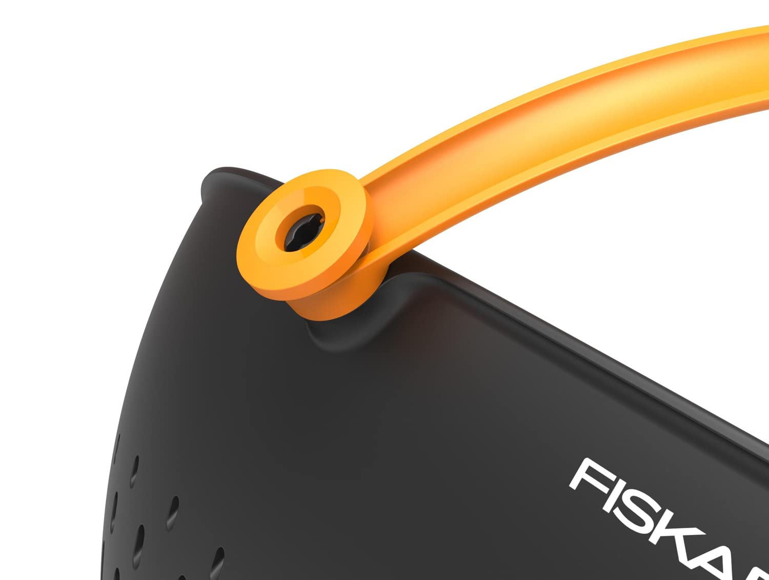 Fiskars Erntekorb, Zum Sammeln, Transportieren und Reinigen von Ernte und Erntewerkzeugen, Kunststoff, Schwarz/Orange, Plus, 1062831