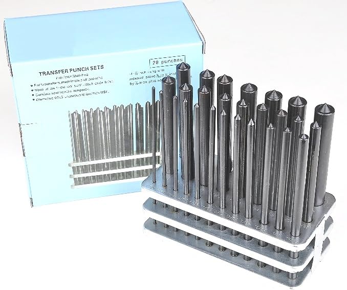 HHIP 8600-0041 Transferstanzer-Set, 28-teilig, 3/32-1,27 cm