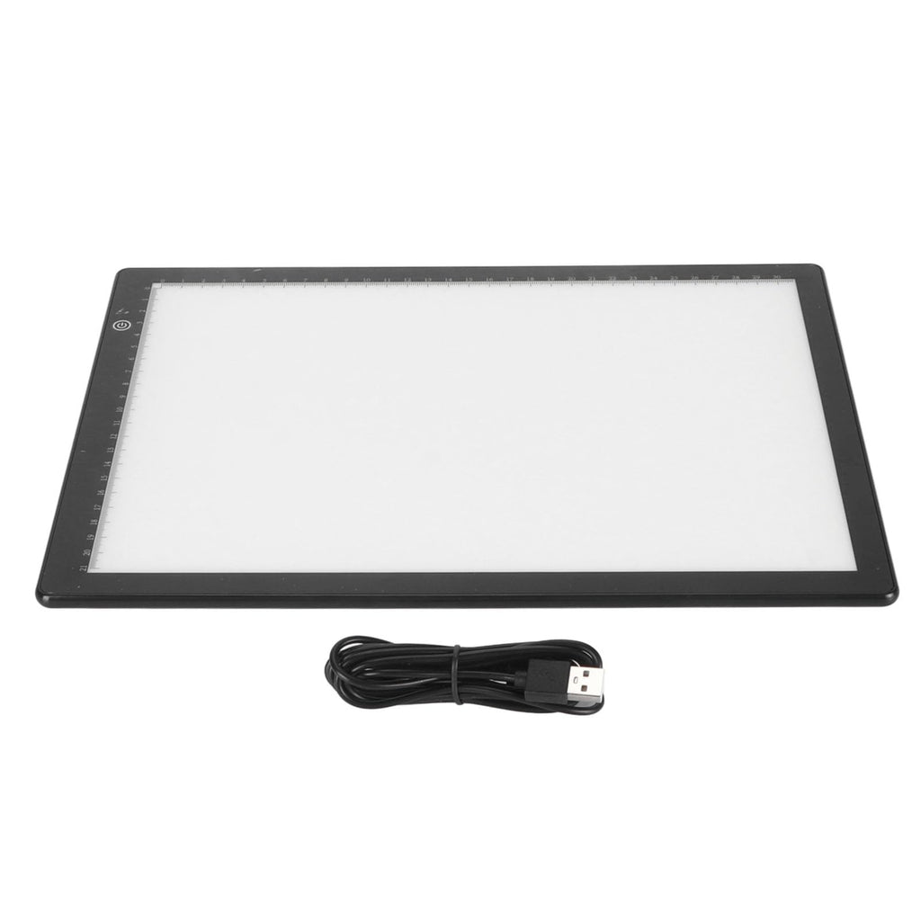 Dia Viewer Leuchtkasten Zum Scannen von Dias und Filmnegativen, Ultradünner Scanner mit Optischer Auflage und 3 Helligkeitsstufen, Stromversorgung über USB. Schwarz