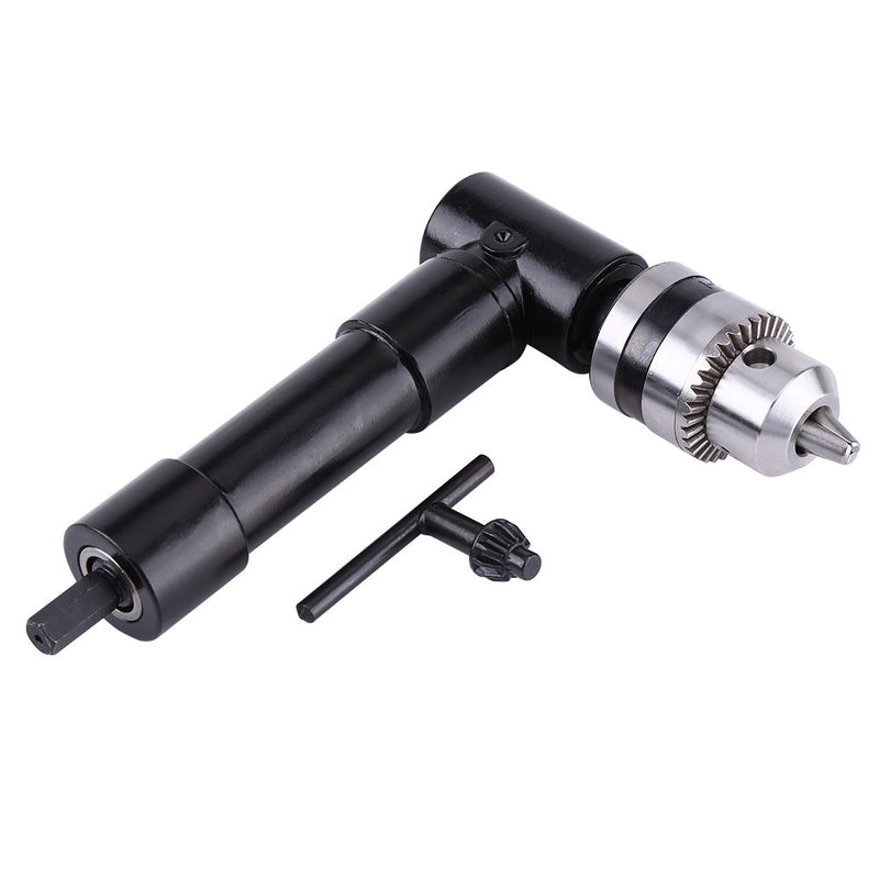 Bohrmaschine Adapter aus Aluminium rechtwinklig 90 Grad für schnurlose Selbstbohrer mit 8mm Sechskant Schaft